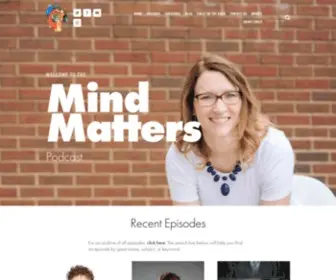 Mindmatterspodcast.com(The outstanding ability of your mind) Screenshot