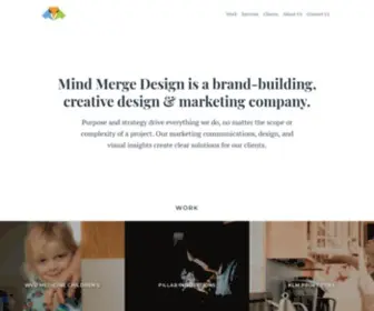 Mindmergedesign.com(Mind Merge Design) Screenshot