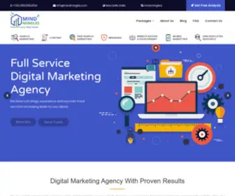 Mindmingles.com(Best Digital Marketing Agency & Company in India & Delhi) Screenshot