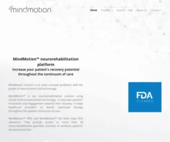 Mindmotionweb.com(MindMotion) Screenshot