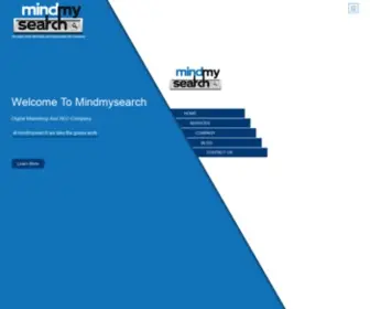 Mindmysearch.com(Strategic Search Solution) Screenshot