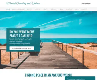 Mindockcounseling.com(Mindock Counseling and Wellness) Screenshot