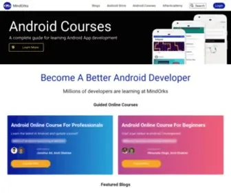 Mindorks.com(Learn Android App Development) Screenshot