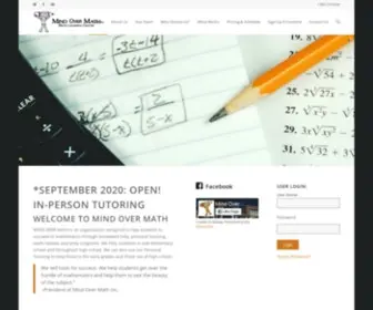 Mindovermath.ca(Orangeville, Ontario) Screenshot