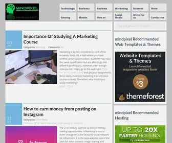 Mindpixel.com(Business & Tech Tips and News Blog) Screenshot