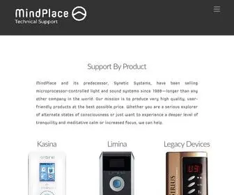 Mindplacesupport.com(Mindplace) Screenshot