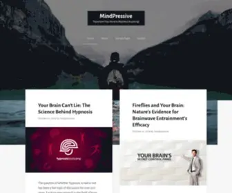 Mindpressive.com(Transform Your Mind to Manifest Anything) Screenshot