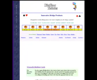 Mindracer.com(BRIDGE Play Contract Bridge Card Game Hands Online) Screenshot