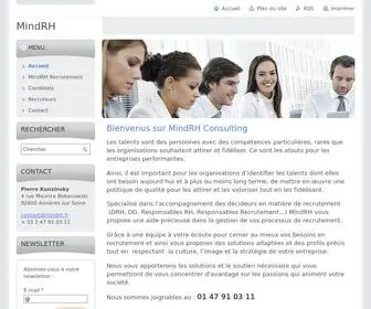 Mindrh.fr(Conseil RH et Recrutement) Screenshot