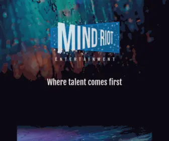 Mindriotentertainment.com(Mind Riot Entertainment) Screenshot