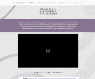 Mindself.com.br(Programa de Meditação para empresas) Screenshot