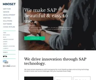 Mindsetconsulting.com(SAP S/4HANA Digital Innovators) Screenshot