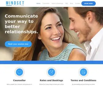 Mindsetcounselling.com.au(Communicate your way to better relationships) Screenshot