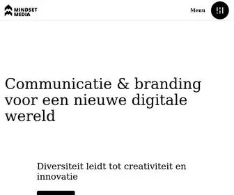 Mindsetmedia.nl(Communicatie Marketing adviesbureau online) Screenshot