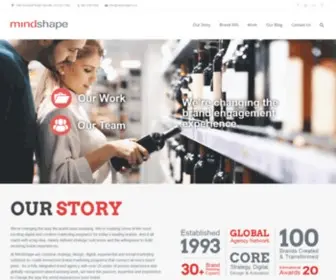 Mindshape.com(Creative Brand Marketing) Screenshot
