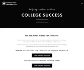 Mindsmattersf.org(Empowering Low) Screenshot