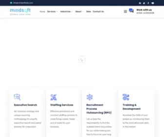 Mindsoftindia.com(Mindsoft India) Screenshot