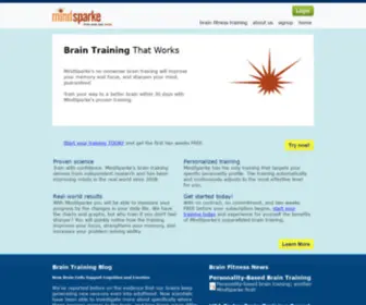 Mindsparke.com(Brain Games) Screenshot