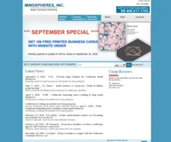 Mindspheres.com(MINDSPHERES, INC) Screenshot