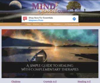 Mindspiritguide.com(Complementary Therapies) Screenshot