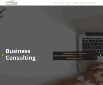 Mindspring.co.in(Transaction Advisory) Screenshot