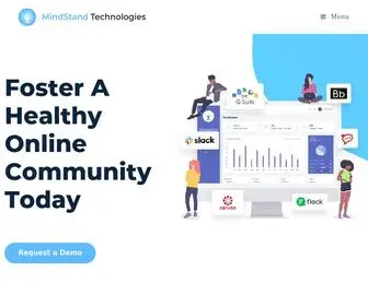 Mindstand.com(Foster A Healthy Online Community) Screenshot