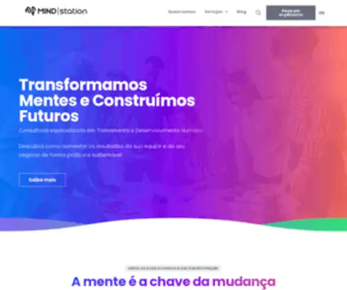 Mindstation.com.br(Home) Screenshot