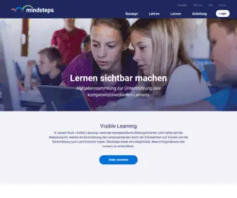 Mindsteps.ch(Home) Screenshot