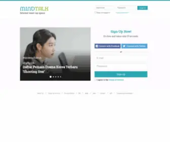 Mindtalk.com(Interest Meetup Space) Screenshot