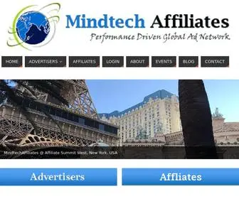 Mindtechaffiliates.com(One of the top partner marketing software in Saudi Arabia) Screenshot