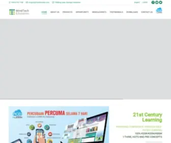 Mindtechedu.com(Mobile Learning Platform Education Year 4 until Form 5 (UPSR PT3 SPM)) Screenshot