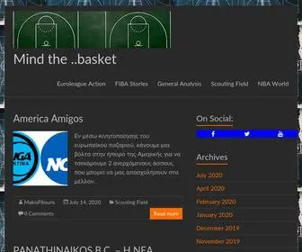 Mindthebasket.com(Mind the ..basket) Screenshot