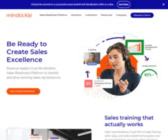 Mindtickle.com(The Mindtickle Revenue Productivity Platform) Screenshot