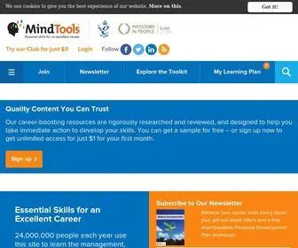 Mindtools.com(Leadership & Management Learning Solutions For Leaders & Managers) Screenshot