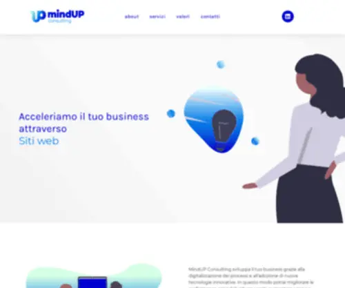 Mindup.consulting(MindUP Consulting ti conduce verso la Digital Transformation e sviluppa il tuo business e) Screenshot