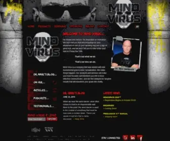 Mindvirus.com(Marc Swerdlick) Screenshot