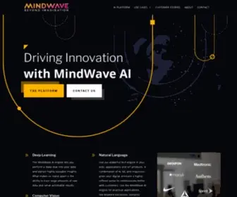 Mindwaveai.com(AI Beyond Imagination) Screenshot