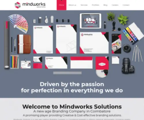 Mindworkssolutions.in(One Stop Branding Company in Coimbatore) Screenshot