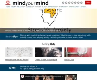 Mindyourmind.ca(Mindyourmind) Screenshot