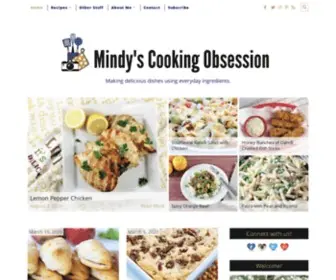 Mindyscookingobsession.com(Mindy's Cooking Obsession) Screenshot