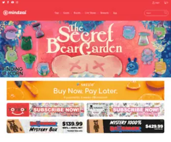 Mindzai.com(Mindzai Toy Shop) Screenshot