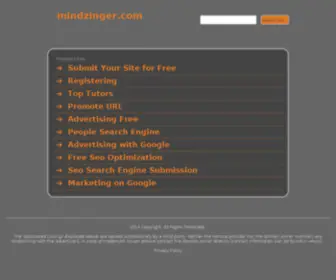 Mindzinger.com(mindzinger) Screenshot