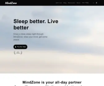 Mindzoneapp.com(Sleep, Meditate & Self-Care) Screenshot