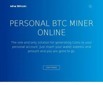 Minebitcoin.online(Free BTC Miner) Screenshot