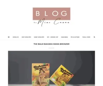 Minecanan.com(Blog by Mine Canan) Screenshot