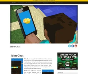 Minechatapp.com(MineChat) Screenshot