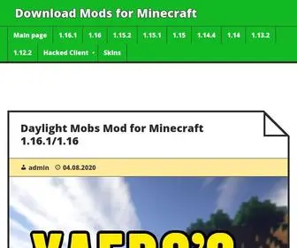 Minecraft-ALL.com(Minecraft mods) Screenshot