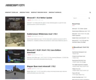 Minecraft-City.com(Minecraft City) Screenshot