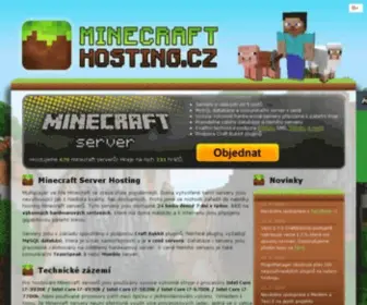 Minecraft-Hosting.cz(Minecraft Server Hosting) Screenshot
