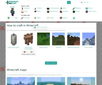 Minecraft-Max.net(Minecraft Wiki) Screenshot